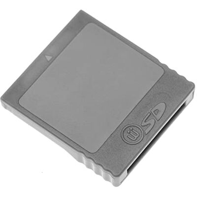vhbw Adaptateur de carte SD compatible avec Nintendo Gamecube, console de jeu Wii, convertisseur de carte mémoire SD, gris vhbw Adaptateur de carte SD compatible avec Nintendo Gamecube, console de jeu Wii, convertisseur de carte mémoire SD, gris