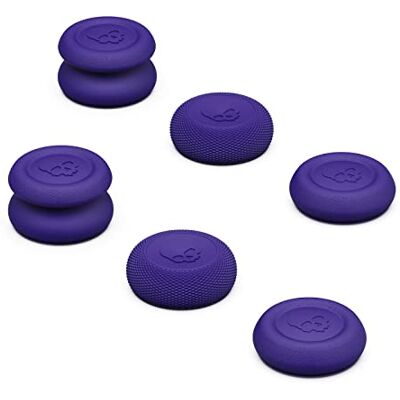Skull & Co. Ensemble de Poignées de Pouce, Capuchon de Joystick, Capuchon de Stick Analogique pour Nintendo Switch Manette Pro & PS5 / PS4 / Slim/Manette Pro Violet Galactique, 3 Paires (6 Pièces) Skull & Co. Ensemble de Poignées de Pouce, Capuchon de Joystick, Capuchon de Stick Analogique pour Nintendo Switch Manette Pro & PS5 / PS4 / Slim/Manette Pro Violet Galactique, 3 Paires (6 Pièces)