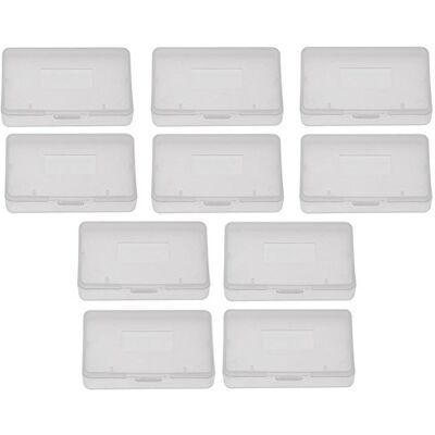 VBESTLIFE Étui de Jeu, Transparent Anti-poussière, Cartouche de Sac de Jeu pour Game Boy Advance GBA, 10 pièces VBESTLIFE Étui de Jeu, Transparent Anti-poussière, Cartouche de Sac de Jeu pour Game Boy Advance GBA, 10 pièces