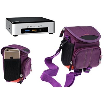Navitech Violet Portable / Mobile / Mini PC Housse de transport compatible avec MSI Cubi Mini Navitech Violet Portable / Mobile / Mini PC Housse de transport compatible avec MSI Cubi Mini