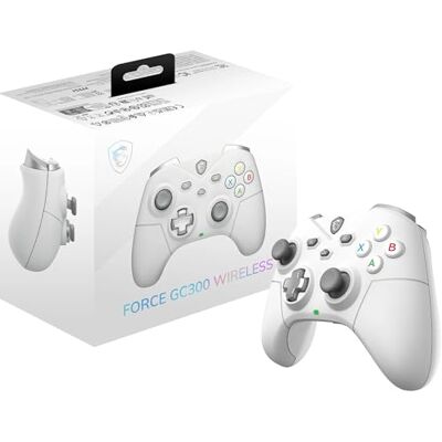 Gamepad PC FORCE GC300 Wireless Bianco MSI Gamepad PC FORCE GC300 Wireless Bianco MSI
