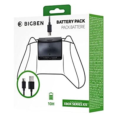 Bigben Pack batterie avec câble de charge d'environ 3 m Xbox Series X S Bigben Pack batterie avec câble de charge d'environ 3 m Xbox Series X S