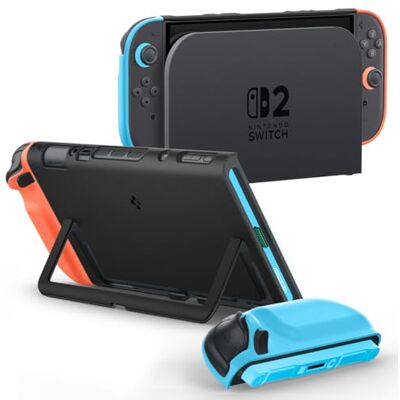 Spigen Nano Pop Coque Compatible avec Nintendo Switch 2 2025 Case avec couvercle pour la béquille intégrée Accessoires Edition spéciale Spigen Nano Pop Coque Compatible avec Nintendo Switch 2 2025 Case avec couvercle pour la béquille intégrée Accessoires Edition spéciale