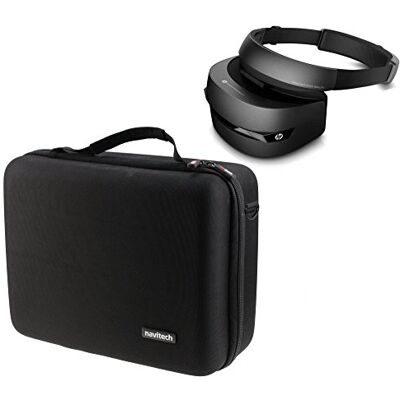 Navitech Étui rigide robuste avec bandoulière compatible avec le casque HP Windows VR1000-100n Noir Navitech Étui rigide robuste avec bandoulière compatible avec le casque HP Windows VR1000-100n Noir