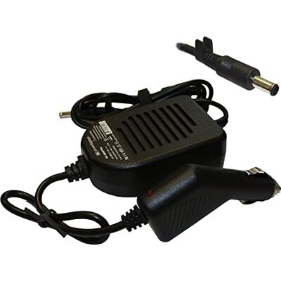 Power4Laptops Adaptateur DC Chargeur de voiture pour ordinateur portable compatible avec Samsung NC10-KA03 Power4Laptops Adaptateur DC Chargeur de voiture pour ordinateur portable compatible avec Samsung NC10-KA03