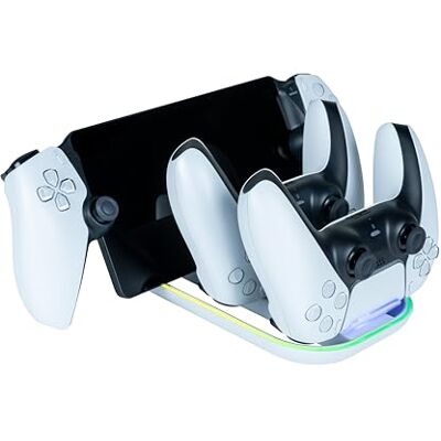 Nacon Socle de Charge pour 2 manettes PS5 et PlayStation Portal Nacon Socle de Charge pour 2 manettes PS5 et PlayStation Portal
