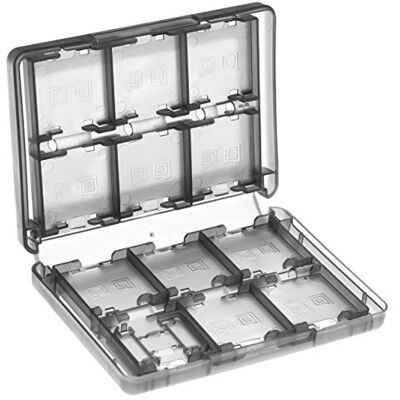 vhbw Étui compatible avec les jeux de console Nintendo DS Lite, cartes mémoire Étui noir transparent vhbw Étui compatible avec les jeux de console Nintendo DS Lite, cartes mémoire Étui noir transparent