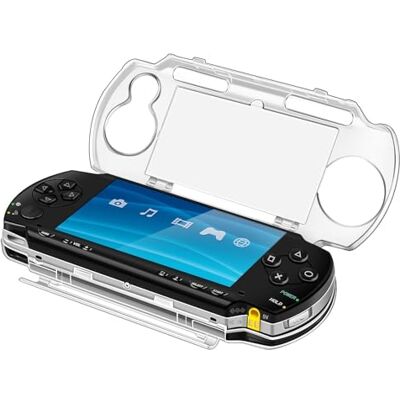 TNP Products TNP Coque rigide transparente pour Sony PSP 1000 Coque de protection rigide transparente pour Sony PSP 1000 Coque de protection intégrale transparente pour console PSP 1000 Avec écran TNP Products TNP Coque rigide transparente pour Sony PSP 1000 Coque de protection rigide transparente pour Sony PSP 1000 Coque de protection intégrale transparente pour console PSP 1000 Avec écran