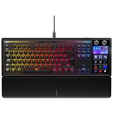 Corsair GALLEON 100 SD Clavier Mécanique Filaire (AZERTY FR) – Noir Elgato Stream Deck Intégré, Commutateurs MLX Pulse Thocky Pré-Lubrifiés et Remplaçables à Chaud, FlashTap SOCD, 8000 Hz Corsair GALLEON 100 SD Clavier Mécanique Filaire (AZERTY FR) – Noir Elgato Stream Deck Intégré, Commutateurs MLX Pulse Thocky Pré-Lubrifiés et Remplaçables à Chaud, FlashTap SOCD, 8000 Hz