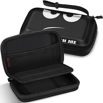 FINTIE Etui pour Nintendo 2DS XL / 3DS XL Housse de Rangement Anti-Choc Sac de Transport avec Porte-Cartes de Jeu et Dragonne pour Nintendo 2DS XL / 3DS XL / 3DS / 3DS LL Console, Don't Touch Housse Rangement Anti-Choc Sac de Transport avec Porte-Cartes FINTIE Etui pour Nintendo 2DS XL / 3DS XL Housse de Rangement Anti-Choc Sac de Transport avec Porte-Cartes de Jeu et Dragonne pour Nintendo 2DS XL / 3DS XL / 3DS / 3DS LL Console, Don't Touch Housse Rangement Anti-Choc Sac de Transport avec Porte-Cartes