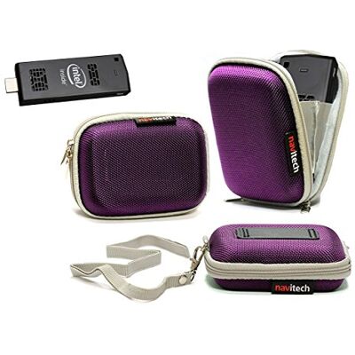 Navitech Violet Hard Portable/Mobile/Mini PC Housse de Transport Compatible avecAWOW Windows 10 Compute Stick Mini PC Navitech Violet Hard Portable/Mobile/Mini PC Housse de Transport Compatible avecAWOW Windows 10 Compute Stick Mini PC