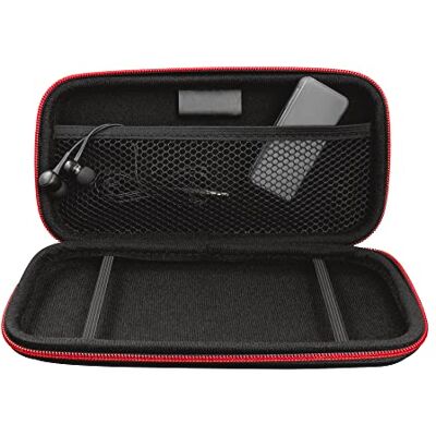 Trust Étui Nintendo Switch Lite GXT 1241 Tidor XL Pack d’Accessoires 4 en 1 avec Écouteurs, Coque Rigide de Rangement pour Les Déplacements et Voyages, Protège-Écran et Boîte pour Jeux Trust Étui Nintendo Switch Lite GXT 1241 Tidor XL Pack d’Accessoires 4 en 1 avec Écouteurs, Coque Rigide de Rangement pour Les Déplacements et Voyages, Protège-Écran et Boîte pour Jeux