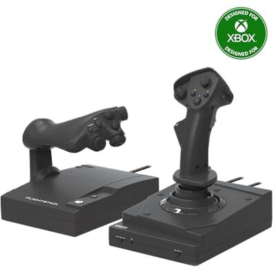 HORI HOTAS Flight Stick Designed for Xbox Series X S, Xbox One and PC Officially Licensed By Microsoft HORI HOTAS Flight Stick Designed for Xbox Series X S, Xbox One and PC Officially Licensed By Microsoft