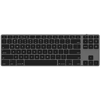 Matias Clavier sans fil Tenkeyless en aluminium Gris sidéral Mac Matias Clavier sans fil Tenkeyless en aluminium Gris sidéral Mac