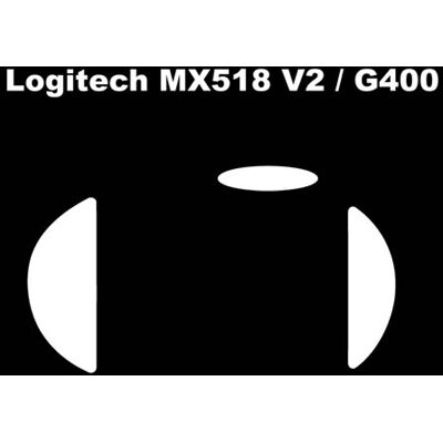 Corepad NOUVEAU Skatez Remplacement Base pour Logitech G400/MX518 (V2) Corepad NOUVEAU Skatez Remplacement Base pour Logitech G400/MX518 (V2)
