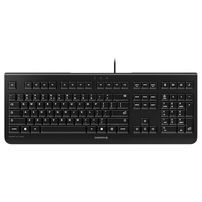 CHERRY KC 1000, clavier filaire, layout italien (QWERTY), Plug & Play via un port USB, design plat, actionnement des touches ultra-silencieux, noir CHERRY KC 1000, clavier filaire, layout italien (QWERTY), Plug & Play via un port USB, design plat, actionnement des touches ultra-silencieux, noir