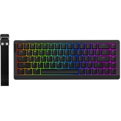 EPOMAKER HE68 Lite Clavier de jeu filaire avec effet Hall, sondage de 8000 Hz et numérisation de 128 000 Hz, activation réglable, latence de 0,125 ms, amortissement acoustique, Snap Key, A-RGB (Noir) EPOMAKER HE68 Lite Clavier de jeu filaire avec effet Hall, sondage de 8000 Hz et numérisation de 128 000 Hz, activation réglable, latence de 0,125 ms, amortissement acoustique, Snap Key, A-RGB (Noir)