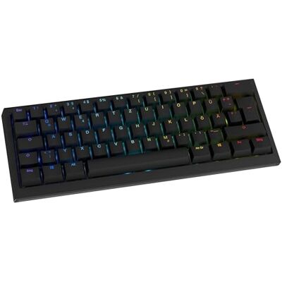 Ducky One X Mini clavier de jeu sans fil noir – 60% clavier, commutateurs inductifs, connectivité tri-mode USB-C, 2,4 GHz, Bluetooth, déclenchement rapide, déclenchement réglable, RVB Ducky One X Mini clavier de jeu sans fil noir – 60% clavier, commutateurs inductifs, connectivité tri-mode USB-C, 2,4 GHz, Bluetooth, déclenchement rapide, déclenchement réglable, RVB