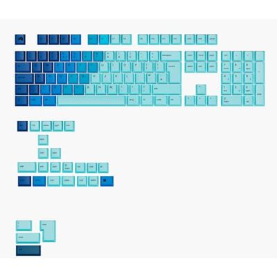 Ensemble de touches Glorious GPBT Dégradé - Océan - Taille complète UK ISO Ensemble de touches Glorious GPBT Dégradé - Océan - Taille complète UK ISO