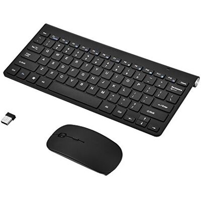 Bewinner Clavier Et Souris Sans Fil Combinés Avec 78 x Clés d'Architecture, Kit Clavier Ergonomique Étanche Ultra-Fin Pour Clavier Et Souris 2.4ghz Pour Ordinateur Portable De Bureau Smart Tv(noir) Bewinner Clavier Et Souris Sans Fil Combinés Avec 78 x Clés d'Architecture, Kit Clavier Ergonomique Étanche Ultra-Fin Pour Clavier Et Souris 2.4ghz Pour Ordinateur Portable De Bureau Smart Tv(noir)