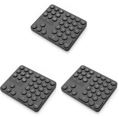 LYEAA Mini clavier numérique sans fil 35 touches USB-A USB-C pour ordinateur portable, bureau, clavier PC LYEAA Mini clavier numérique sans fil 35 touches USB-A USB-C pour ordinateur portable, bureau, clavier PC