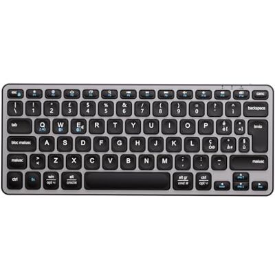 iClever Clavier Bluetooth compact Mac Wireless (2,4 GHz + Bluetooth), disposition italienne QWERTY, rechargeable USB-C, ultra fin, compatible avec Mac, pour MacBook Pro/Air/iMac, iPad iClever Clavier Bluetooth compact Mac Wireless (2,4 GHz + Bluetooth), disposition italienne QWERTY, rechargeable USB-C, ultra fin, compatible avec Mac, pour MacBook Pro/Air/iMac, iPad