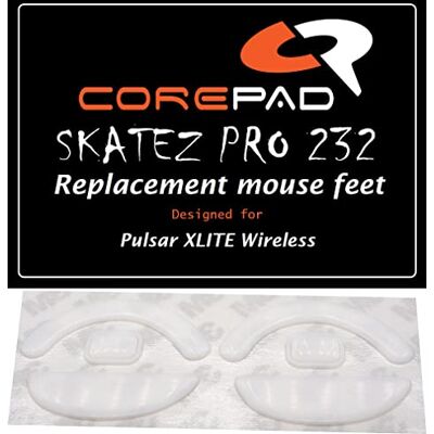 Corepad Skatez PRO 232 Pieds de souris de rechange compatibles avec Pulsar Xlite Wireless/Pulsar Xlite V2 Wireless/Pulsar Xlite V2 Mini Wireless/Pulsar Xlite V3 Medium Wireless/Pulsar Xlite V3 eS Corepad Skatez PRO 232 Pieds de souris de rechange compatibles avec Pulsar Xlite Wireless/Pulsar Xlite V2 Wireless/Pulsar Xlite V2 Mini Wireless/Pulsar Xlite V3 Medium Wireless/Pulsar Xlite V3 eS