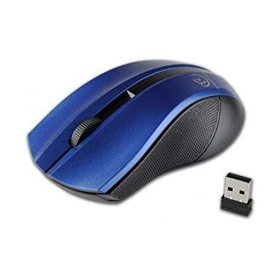 Souris Sans Fil Rebeltec Galaxy - Bleu/Noir Souris Sans Fil Rebeltec Galaxy - Bleu/Noir