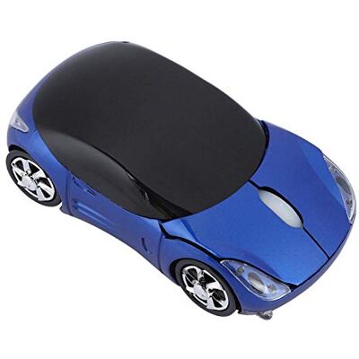 Dpofirs Souris de Voiture sans Fil pour Enfants, Souris Optique sans Fil 2.4G, Souris Optique en Forme de Voiture 1600DPI pour Ordinateur PC Portable de Bureau(Bleu) Dpofirs Souris de Voiture sans Fil pour Enfants, Souris Optique sans Fil 2.4G, Souris Optique en Forme de Voiture 1600DPI pour Ordinateur PC Portable de Bureau(Bleu)