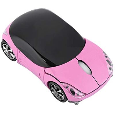 Dpofirs Souris sans fil pour enfants Souris sans fil 2,4 G Souris optique de voiture 1600 DPI Avec récepteur USB Pour les jeux de bureau, les enfants et les filles Cadeau idéal Rose Dpofirs Souris sans fil pour enfants Souris sans fil 2,4 G Souris optique de voiture 1600 DPI Avec récepteur USB Pour les jeux de bureau, les enfants et les filles Cadeau idéal Rose
