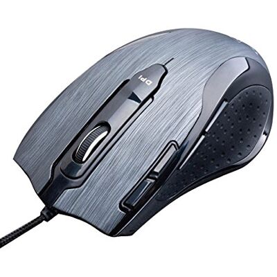 Tesoro 01G1LRENOBK Souris Gaming USB pour PC Noir Tesoro 01G1LRENOBK Souris Gaming USB pour PC Noir