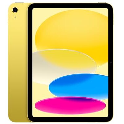 Apple iPad avec puce A16 : Écran Liquid Retina 11 pouces, 128 Go, Wi-Fi 6, caméras avant/arrière 12 Mpx, Touch ID, autonomie d’une journée – Jaune Apple iPad avec puce A16 : Écran Liquid Retina 11 pouces, 128 Go, Wi-Fi 6, caméras avant/arrière 12 Mpx, Touch ID, autonomie d’une journée – Jaune