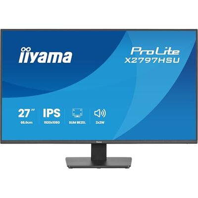 IIYAMA X2797HSU-B1-23.8",IPS,1920x1080-120Hz,1H1DP IIYAMA X2797HSU-B1-23.8",IPS,1920x1080-120Hz,1H1DP