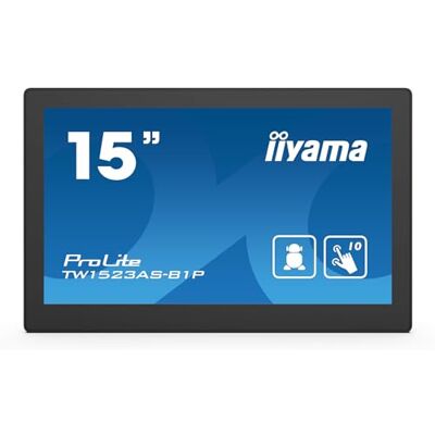 IIYAMA ProLite TW1523AS-B1P Écran LED Full HD 10 points capacitif HDMI USB2.0 RJ45 Android OS PoE Noir 39,5 cm 15,6 IIYAMA ProLite TW1523AS-B1P Écran LED Full HD 10 points capacitif HDMI USB2.0 RJ45 Android OS PoE Noir 39,5 cm 15,6