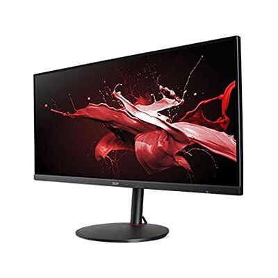 Acer Nitro XV340CKPbmiipphzx Écran PC Gaming 34" QHD UltraWide IPS 144 Hz, 3440x1440, 21:9, FreeSync, 1 ms VRB, 250 Nits, ComfyView, 2xHDMI 2.0/2xDP 1.4/USB 3.0 Moniteur PC Réglable et Inclinable Acer Nitro XV340CKPbmiipphzx Écran PC Gaming 34" QHD UltraWide IPS 144 Hz, 3440x1440, 21:9, FreeSync, 1 ms VRB, 250 Nits, ComfyView, 2xHDMI 2.0/2xDP 1.4/USB 3.0 Moniteur PC Réglable et Inclinable