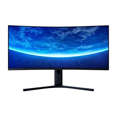 XIAOMI Mi écran de PC Gaming incurvé 34", Large écran 21:9, résolution WQHD, 144Hz Noir- Version française XIAOMI Mi écran de PC Gaming incurvé 34", Large écran 21:9, résolution WQHD, 144Hz Noir- Version française