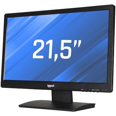 iggual Écran tactile de 21,5" LCD, (16:9). Panneau résistant 4 fils Compatible Applicac. TPV/POS. et systèmes Ope : Windows 7 et suivants. Connexion : VGA+HDM+USB-A. Résolution 1600 x 900 px iggual Écran tactile de 21,5" LCD, (16:9). Panneau résistant 4 fils Compatible Applicac. TPV/POS. et systèmes Ope : Windows 7 et suivants. Connexion : VGA+HDM+USB-A. Résolution 1600 x 900 px