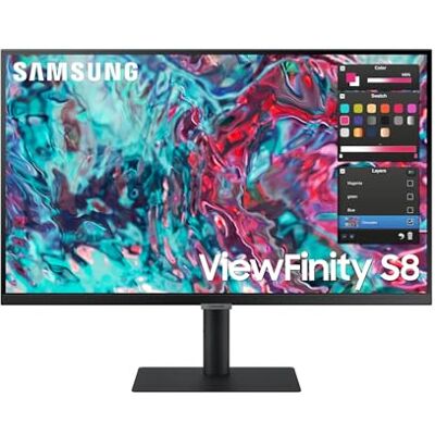 Samsung Ecran PC ViewFinity S80PB, 27" 60Hz Dalle IPS, Résolution UHD 4K (3,840 x 2,160), 5ms,1000:1,Pied Ajustable,VESA,Flicker Free,Windows10,Auto Source Switch+,USB-C,HDMI Samsung Ecran PC ViewFinity S80PB, 27" 60Hz Dalle IPS, Résolution UHD 4K (3,840 x 2,160), 5ms,1000:1,Pied Ajustable,VESA,Flicker Free,Windows10,Auto Source Switch+,USB-C,HDMI