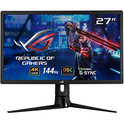 Asus ROG XG27UQR Ecran PC gaming 27" 4K Dalle IPS 144Hz 1ms 3840 x 2160-400cd/m² 2x Display Port, 2x HDMI et 2x USB Display HDR 400-90% DCI-P3 Adaptive Sync DSC, Noir Asus ROG XG27UQR Ecran PC gaming 27" 4K Dalle IPS 144Hz 1ms 3840 x 2160-400cd/m² 2x Display Port, 2x HDMI et 2x USB Display HDR 400-90% DCI-P3 Adaptive Sync DSC, Noir