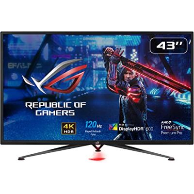 Asus ROG Strix XG438QR écran plat de PC 109,2 cm (43") 3840 x 2160 pixels 4K Ultra HD LED Noir Asus ROG Strix XG438QR écran plat de PC 109,2 cm (43") 3840 x 2160 pixels 4K Ultra HD LED Noir