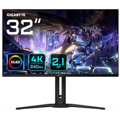 Gigabyte Fo32u2p 31´´ 4k Oled 240hz Curved Gaming Monitor One Size Gigabyte Fo32u2p 31´´ 4k Oled 240hz Curved Gaming Monitor One Size
