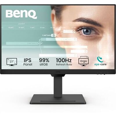 BenQ GW2790T Moniteur de Bureau à Domicile 27 Pouces IPS 1080p, 100 Hz, Design Ergonomique, sRGB 99%, VESA, HDMI, DP, B.I., Low Blue Light, ePaper, Mode de Codage, Certifié TÜV Rheinland BenQ GW2790T Moniteur de Bureau à Domicile 27 Pouces IPS 1080p, 100 Hz, Design Ergonomique, sRGB 99%, VESA, HDMI, DP, B.I., Low Blue Light, ePaper, Mode de Codage, Certifié TÜV Rheinland
