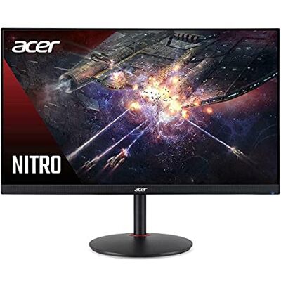 Acer Nitro XV270 Pbmiiprx Écran de jeu IPS Full HD (1920 x 1080) avec technologie AMD Radeon FreeSync, taux de rafraîchissement jusqu'à 165 Hz, jusqu'à 0,5 ms, (1 port d'affichage, 1 port HDMI 2.0) Acer Nitro XV270 Pbmiiprx Écran de jeu IPS Full HD (1920 x 1080) avec technologie AMD Radeon FreeSync, taux de rafraîchissement jusqu'à 165 Hz, jusqu'à 0,5 ms, (1 port d'affichage, 1 port HDMI 2.0)