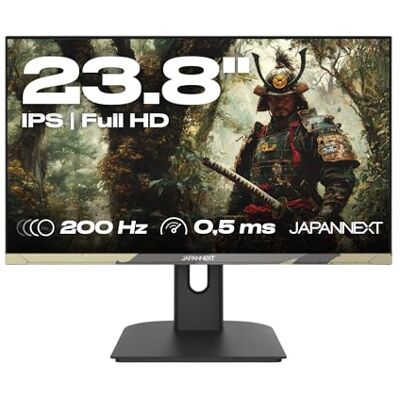 Japannext Ecran PC Gamer 23.8" IPS Full HD (1920x1080) 200Hz 0.5ms Camo Hauteur & Inclinaison réglable (HSP) Haut-parleurs intégrés 100% sRGB G-Sync/FreeSync JN-IPS238FHD200F-HSP-Camo Japannext Ecran PC Gamer 23.8" IPS Full HD (1920x1080) 200Hz 0.5ms Camo Hauteur & Inclinaison réglable (HSP) Haut-parleurs intégrés 100% sRGB G-Sync/FreeSync JN-IPS238FHD200F-HSP-Camo