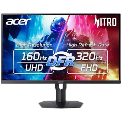 Acer Nitro XV275K V3bibi Écran de jeu IPS MiniLED 27" 4K UHD 3840 x 2160 AMD FreeSync Premium Taux de rafraîchissement de 160 Hz à FHD 320 Hz (DFR) Jusqu'à 0,5 ms 1 port d'affichage 1.4 et 2 Acer Nitro XV275K V3bibi Écran de jeu IPS MiniLED 27" 4K UHD 3840 x 2160 AMD FreeSync Premium Taux de rafraîchissement de 160 Hz à FHD 320 Hz (DFR) Jusqu'à 0,5 ms 1 port d'affichage 1.4 et 2