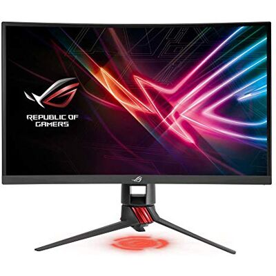 Asus ROG XG27VQ Ecran PC gaming eSport 27" Dalle VA incurvée 1800R 16:9-144Hz 1ms 1920x1080 Display Port, HDMI et DVI Haut-parleurs AMD FreeSync Aura RGB Asus ROG XG27VQ Ecran PC gaming eSport 27" Dalle VA incurvée 1800R 16:9-144Hz 1ms 1920x1080 Display Port, HDMI et DVI Haut-parleurs AMD FreeSync Aura RGB