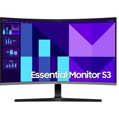 Samsung Monitor S39GD (S32D396GAU), Courbe (1500R), 32", 1920x1080 (Full HD), VA, 100Hz, 4ms (GtG), D-Sub, HDMI, Entrée audio, Eye Saver Mode, Flicker Free, Haut-parleur intégré Samsung Monitor S39GD (S32D396GAU), Courbe (1500R), 32", 1920x1080 (Full HD), VA, 100Hz, 4ms (GtG), D-Sub, HDMI, Entrée audio, Eye Saver Mode, Flicker Free, Haut-parleur intégré