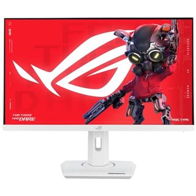 Asus ROG Strix XG27ACS-W Moniteur de jeu USB de type C – 27 po 2560 x 1440, 180 Hz (au-dessus de 144 Hz), 1 ms (GTG), IPS rapide, synchronisation flou extrême de mouvement faible, USB Type-C Asus ROG Strix XG27ACS-W Moniteur de jeu USB de type C – 27 po 2560 x 1440, 180 Hz (au-dessus de 144 Hz), 1 ms (GTG), IPS rapide, synchronisation flou extrême de mouvement faible, USB Type-C