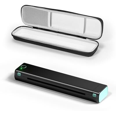 Phomemo M08F Imprimante thermique portable à papier thermique A4, imprimante mobile A4 pour les déplacements, imprimante de voyage pour voiture, bureau, maison, avec 1 mallette de rangement Phomemo M08F Imprimante thermique portable à papier thermique A4, imprimante mobile A4 pour les déplacements, imprimante de voyage pour voiture, bureau, maison, avec 1 mallette de rangement