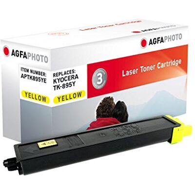 AgfaPhoto APTK895YE Toner laser 6000pages Jaune cartouche toner et laser Cartouches toner et laser (Toner laser, 6000 pages, Jaune, 1 pièce(s)) AgfaPhoto APTK895YE Toner laser 6000pages Jaune cartouche toner et laser Cartouches toner et laser (Toner laser, 6000 pages, Jaune, 1 pièce(s))